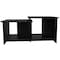 Tuhome Quincy 2 Piece Living Room Set, Bar Cart, Coffee Table, Espresso CLIV30 - alternate 2